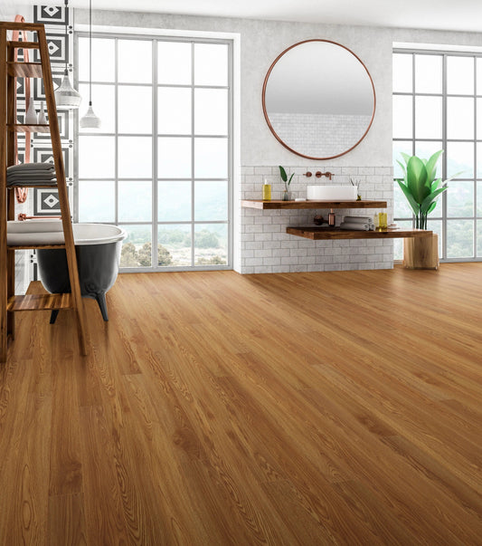 SUPERCore Xtreme Traditions Country Red Oak 8mm x 4.5 x 72" Waterproof Rigid Plank Flooring 15.15sf/ctn WeShipFloors