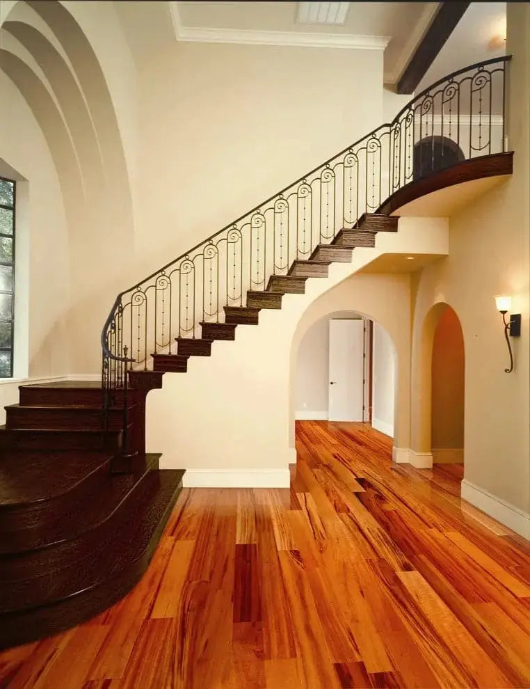 Tigerwood Natural Solid Hardwood Flooring Elk Mountain