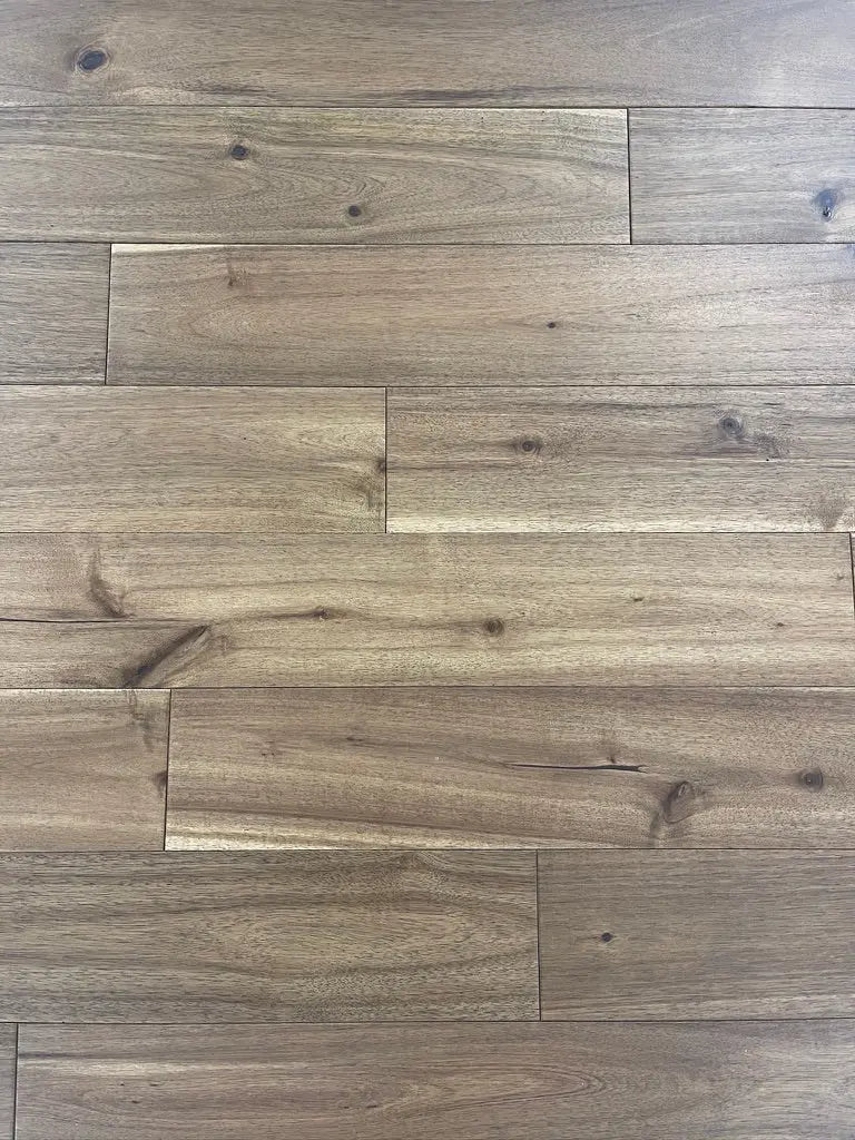 AF151 Asian Walnut Almond Joy 3/4 x 5" Wire Brushed Solid - Call 844-356-6711 for BEST price! AF Floors