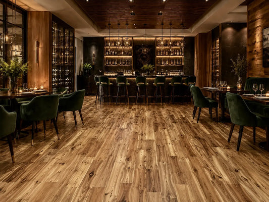 AAF021 Acacia Natural 1/2" HS Small Leaf Engineered Wood Flooring