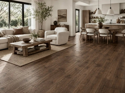 AAF162 Hickory Kasper 1/2" Hand Scraped Engineered Wood Flooring 31.09 sf/ctn