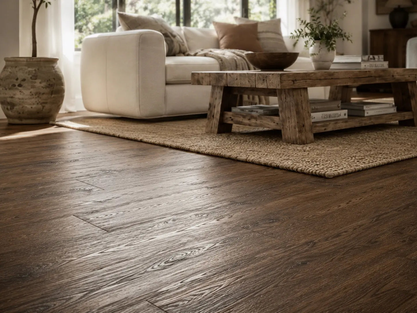 AAF162 Hickory Kasper 1/2" Hand Scraped Engineered Wood Flooring 31.09 sf/ctn