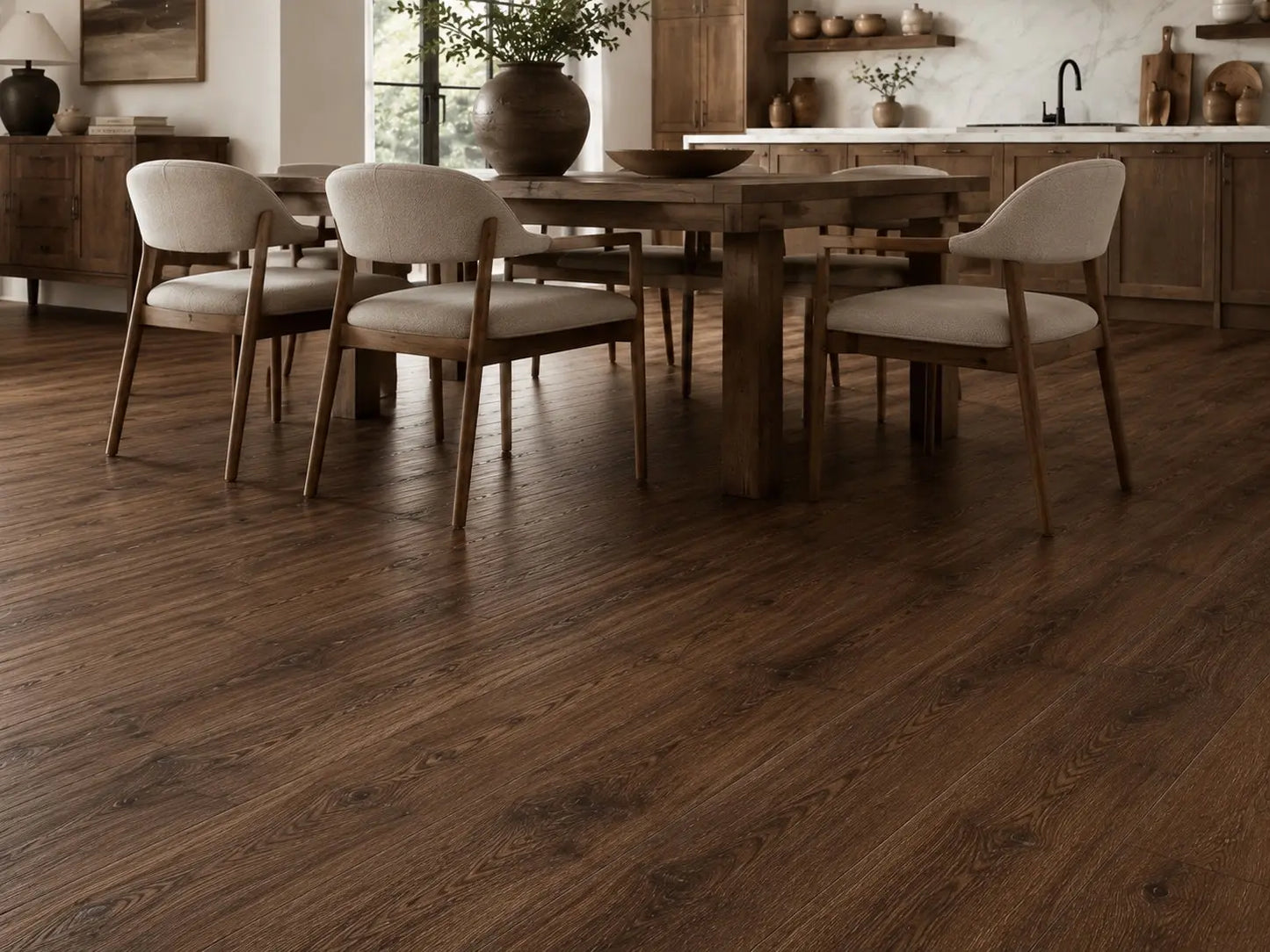 AAF162 Hickory Kasper 1/2" Hand Scraped Engineered Wood Flooring 31.09 sf/ctn