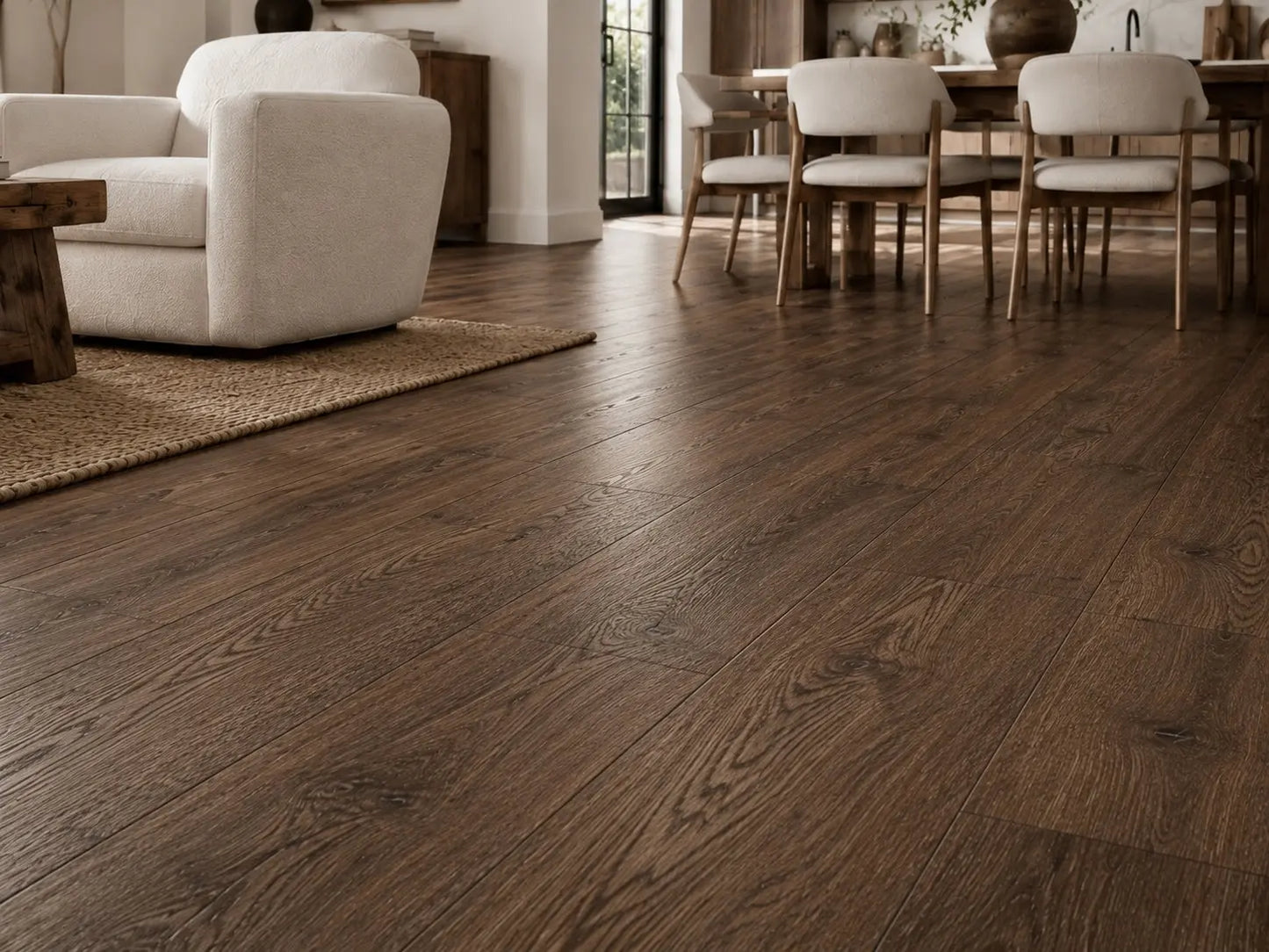 AAF162 Hickory Kasper 1/2" Hand Scraped Engineered Wood Flooring 31.09 sf/ctn