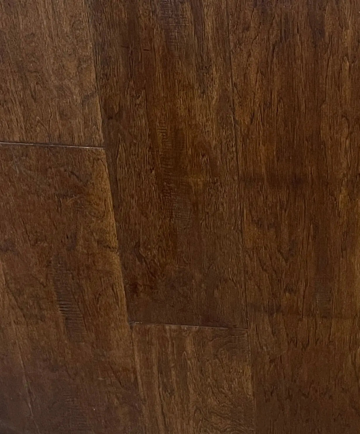 AF124 Hickory Kettle Cast Iron 1/2 x 6-1/2" Hand Scraped Engineered Wood 25sf/ctn AF Floors