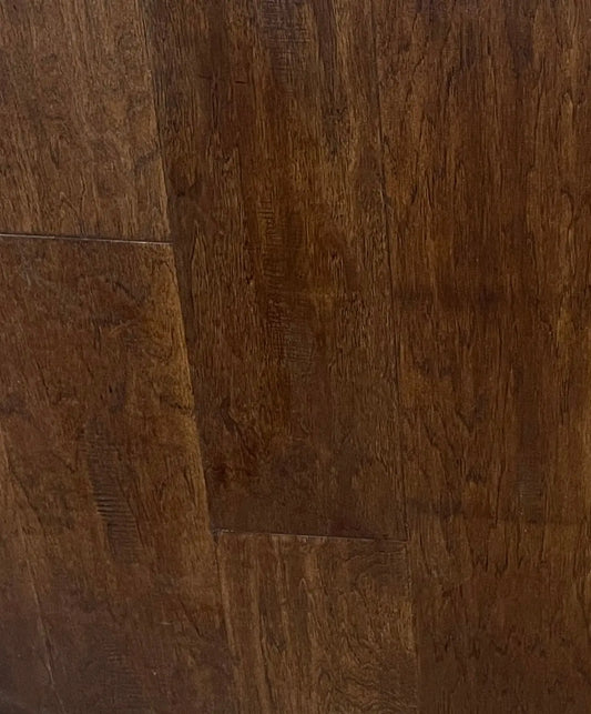 AF124 Hickory Kettle Cast Iron 1/2 x 6-1/2" Hand Scraped Engineered Wood 25sf/ctn AF Floors