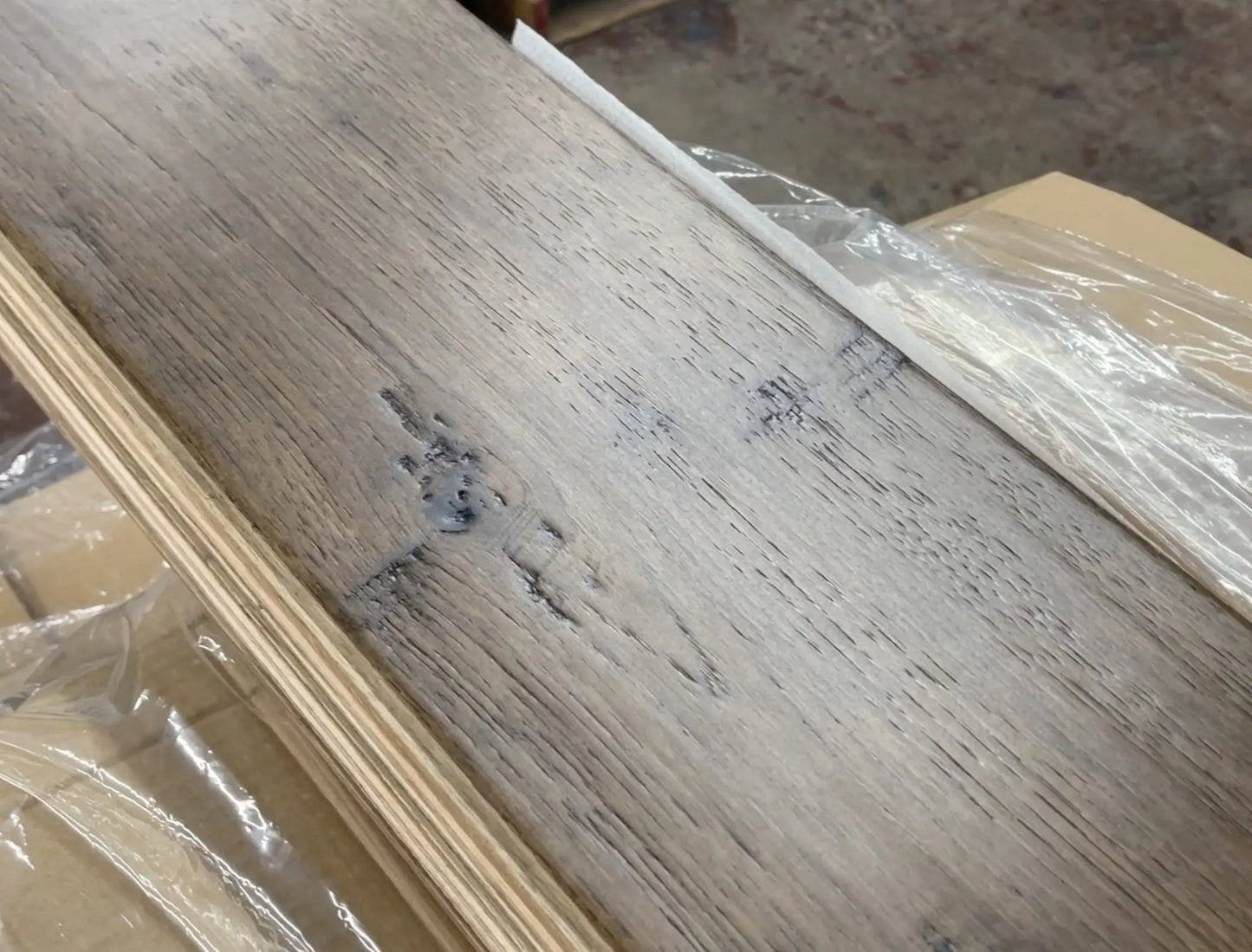 AF162 Antique Hickory Kasper 1/2 x 7-1/2" Hand Scraped Engineered Wood 34.37sf/ctn AF Floors