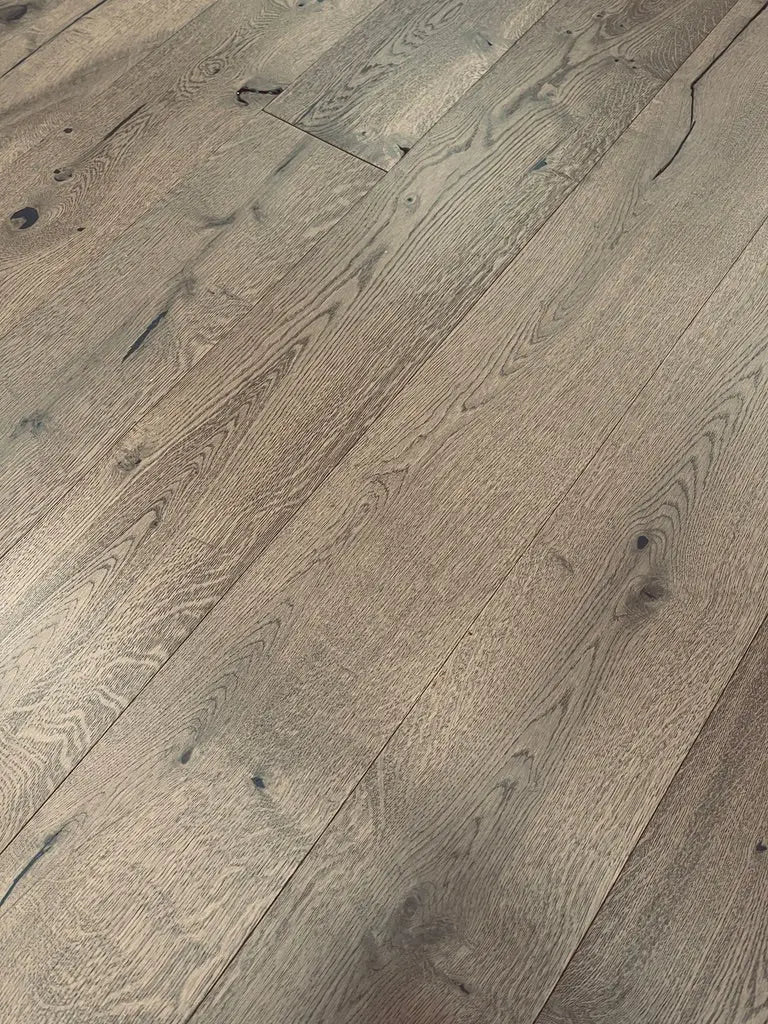 AF186 Cinder Chasm Oak 1/2" Wire Brushed Engineered Wood - Call for BEST price