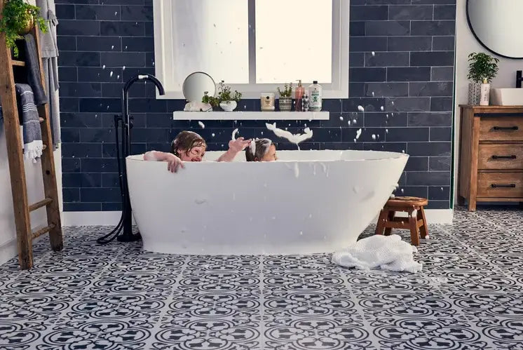 APX070 Adura Apex Trellis Iron 8mmx 16 x 48" Vinyl Tile Flooring 21.01 sf/ctn Mannington