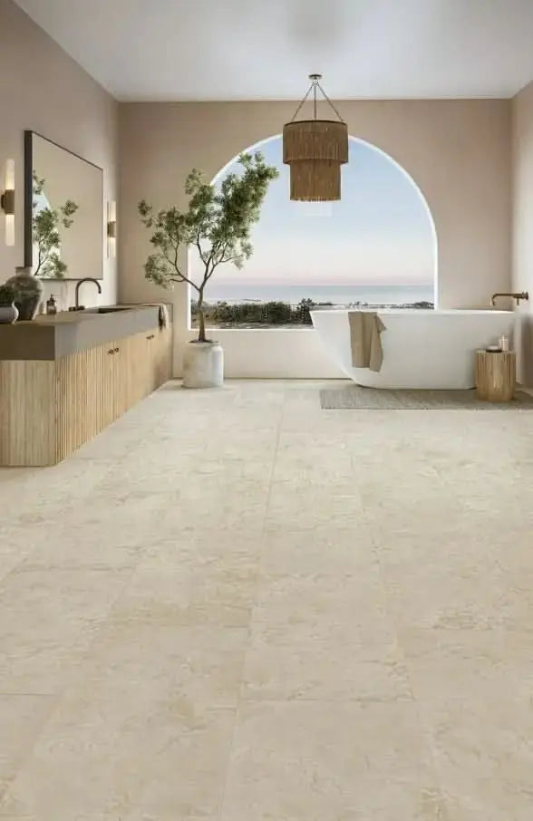 APX151 Adura Apex Rapolano Stone 8mm x 18 x 36" Vinyl Tile Flooring 27.77 sf/ctn Mannington