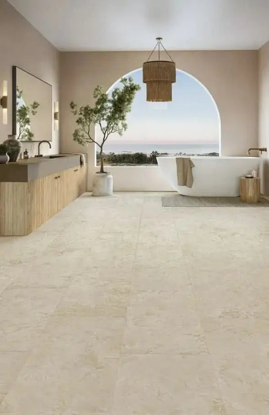 APX151 Adura Apex Rapolano Stone 8mm x 18 x 36" Vinyl Tile Flooring 27.77 sf/ctn Mannington
