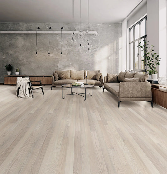 BF004 Red Oak Mineral 3/4 x 3-1/4" Wire Brushed Solid Hardwood Flooring - Call/text for BEST price