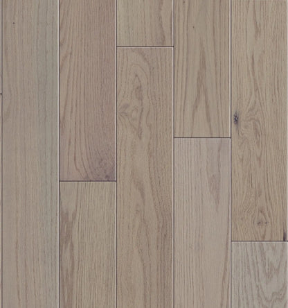 BF004 White Oak Mineral 3/4 x 3-1/4" Wire Brushed Solid Hardwood Flooring - Call/text for BEST price Beasley
