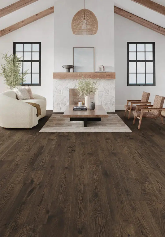 CHT07ECR1 Mannington Chateau Eclair 9/16 x 7" Handcrafted Engineered Hardwood Floor - Call for BEST Price Mannington