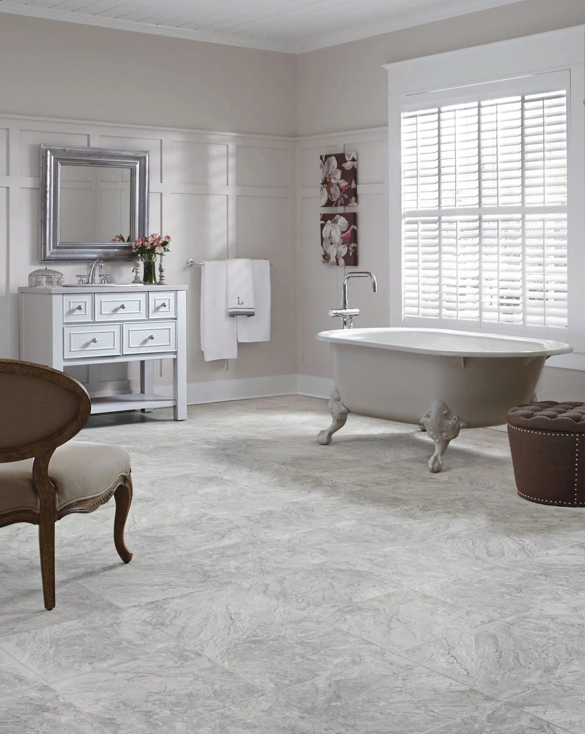 FXR380 Adura Flex Century Pumice 2.5mm x 12" x 24" Vinyl Tile Flooring (36 sf/ctn)
