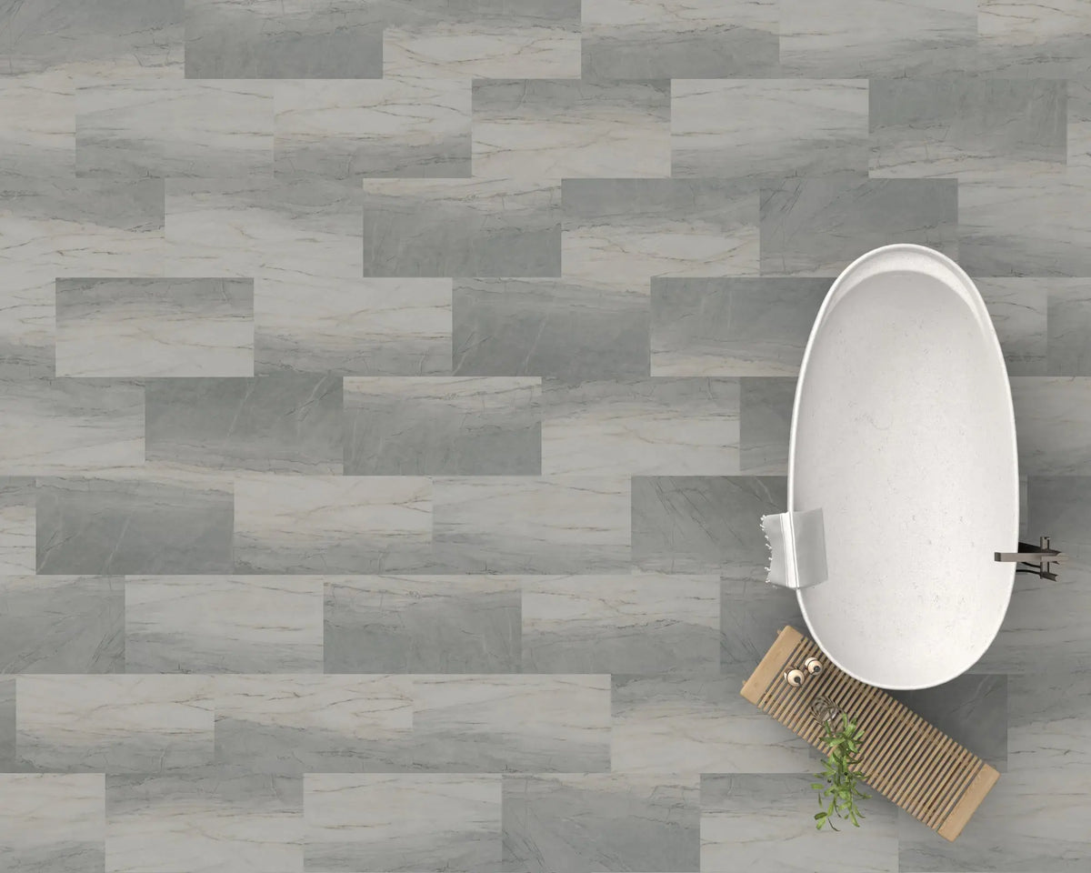 FXR461 Adura Flex Arctic Glacier 2.5mm x 12" x 24" Vinyl Tile Flooring 36 sf/ctn