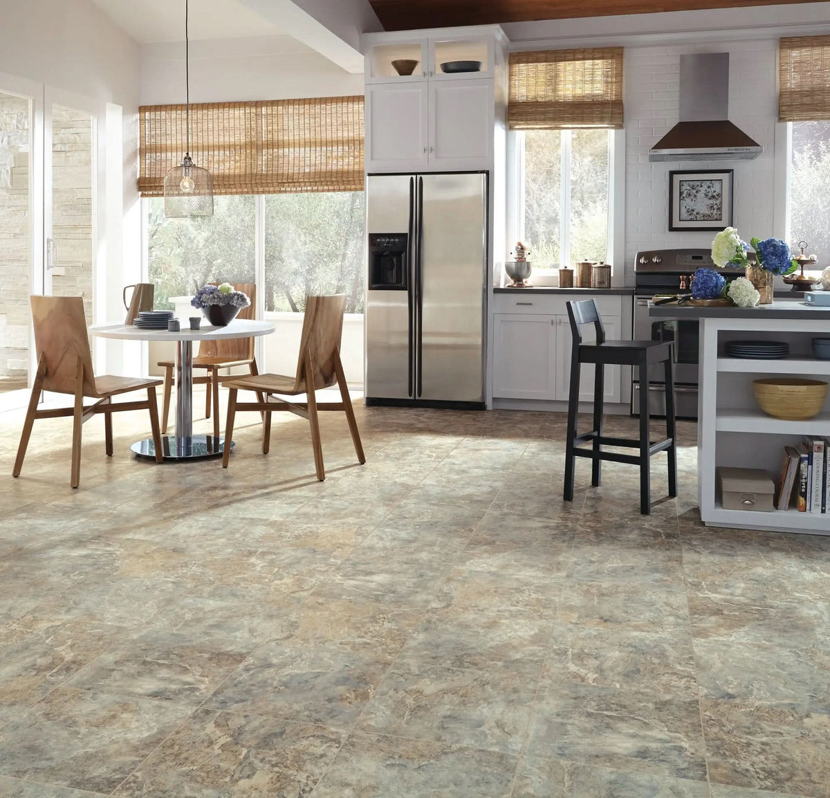 FXT390 Adura Flex Rushmore Keystone 2.5mm x 18" x 18" Vinyl Tile Flooring (45 sf/ctn)