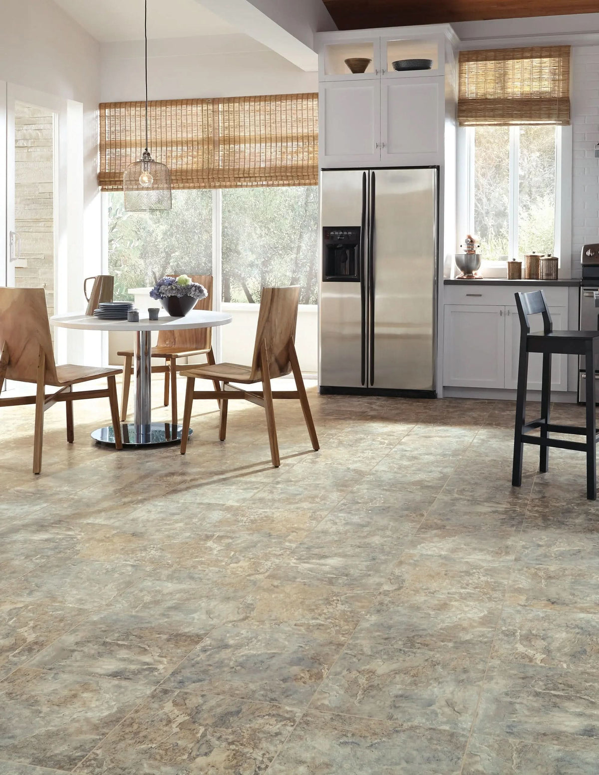 FXT390 Adura Flex Rushmore Keystone 2.5mm x 18" x 18" Vinyl Tile Flooring (45 sf/ctn)