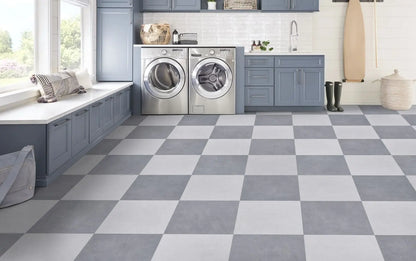 FXT421 Adura Flex Villa Cement 2.5mm x 18" x 18" Vinyl Tile Flooring (45 sf/ctn)