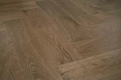 HPLS37OLYF1 Mannington Park City Herringbone Olympic 1/2 x 7 1/2" Handcrafted Engineered Hardwood Floor - Call for BEST Price Mannington