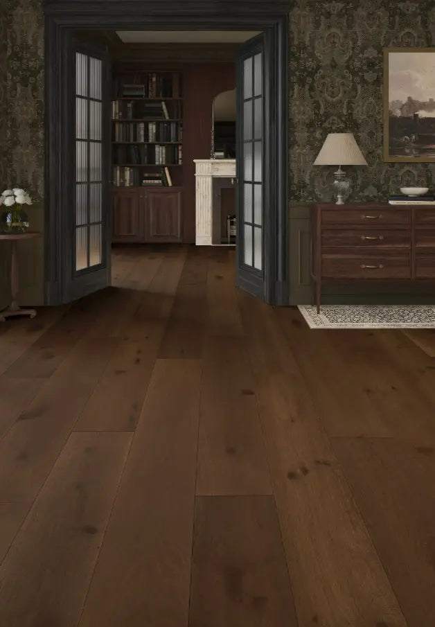 INFCIN2AA10 Mannington Inferno Cinder 5/8 x 9 1/2" Handcrafted Engineered Hardwood Floor - Call for BEST Price