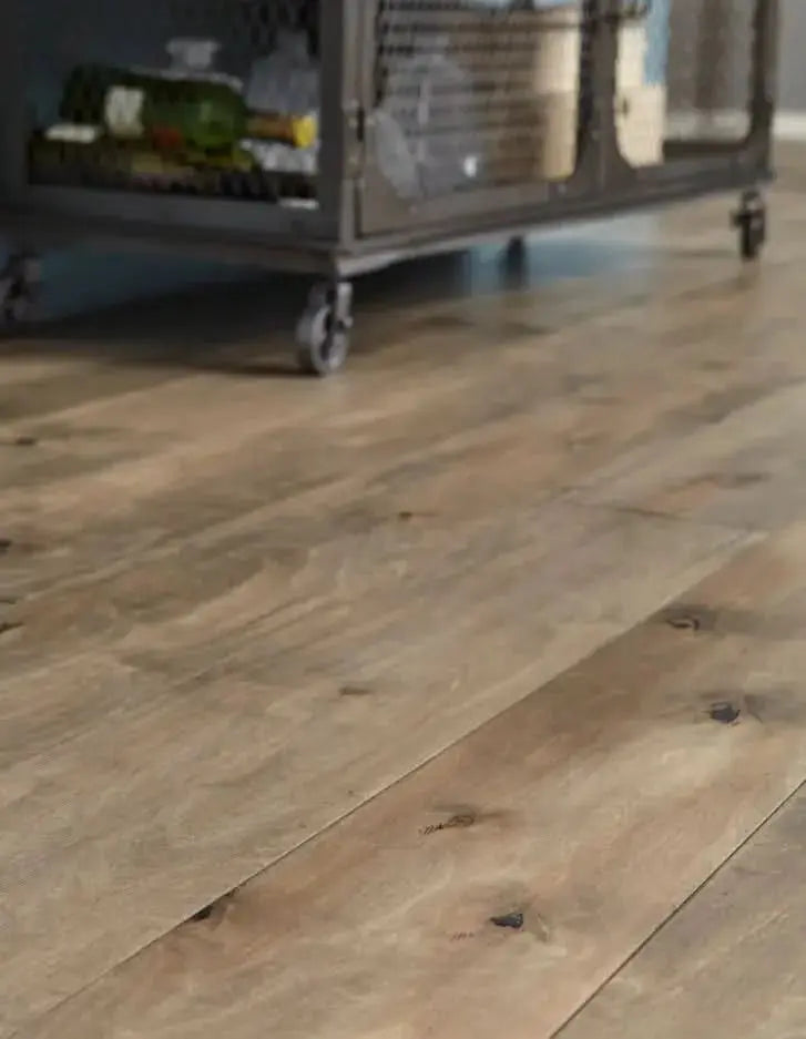 LWB06AL1 Iberian Hazelwood Almond 3/8 x 6-1/2" Handcrafted Engineered Hardwood Floor - Call for BEST Price Mannington