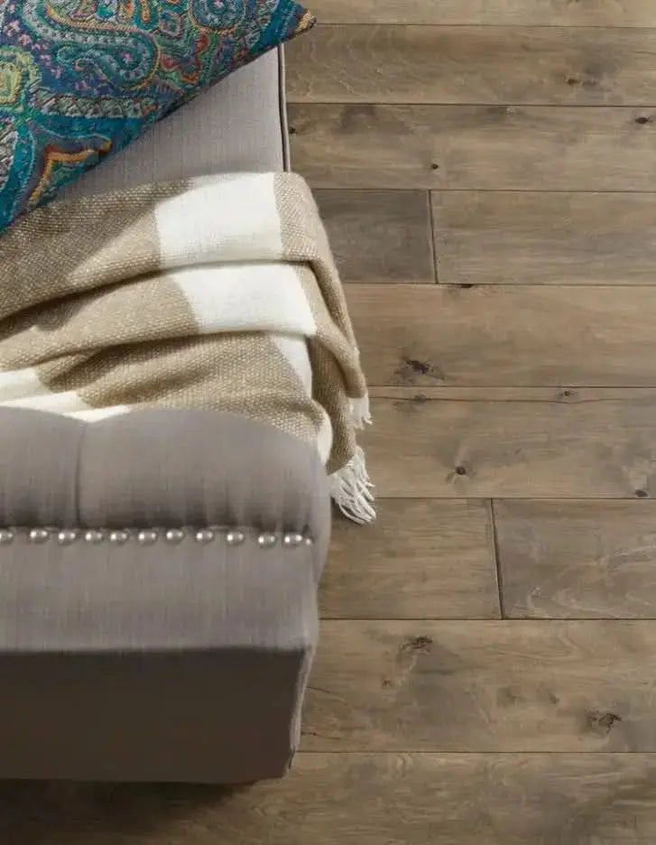 LWB06AL1 Iberian Hazelwood Almond 3/8 x 6-1/2" Handcrafted Engineered Hardwood Floor - Call for BEST Price Mannington
