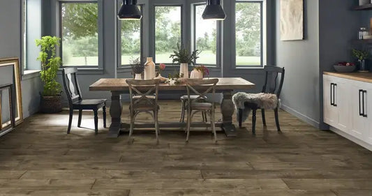 LWB06CT1 Mannington Iberian Hazelwood Chestnut 3/8 x 6 1/2" Handcrafted Engineered Hardwood Floor - Call for BEST Price (Copy) Mannington