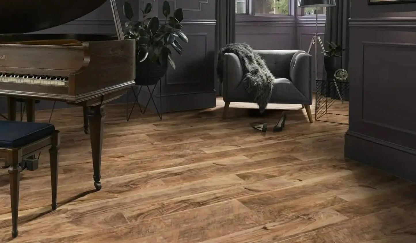 MAX610 Adura Max Heritage Buckskin 8mm x 6 x 48" Vinyl Plank Flooring 27.58 sf/ctn Mannington