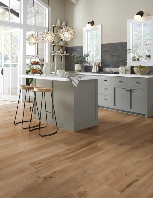 MSN07BRH1 Mannington Normandy Oak Brioche 9/16 x 7" Handcrafted Engineered Hardwood Floor - Call for BEST Price Mannington
