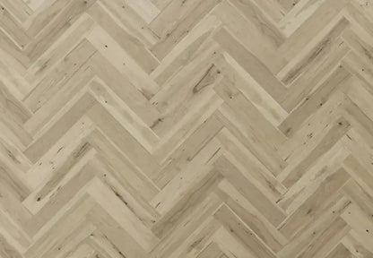 MSPH07BLC1 Mannington Provence Herringbone Blanc 9/16 x 7" Handcrafted Engineered Hardwood Floor - Call for BEST Price