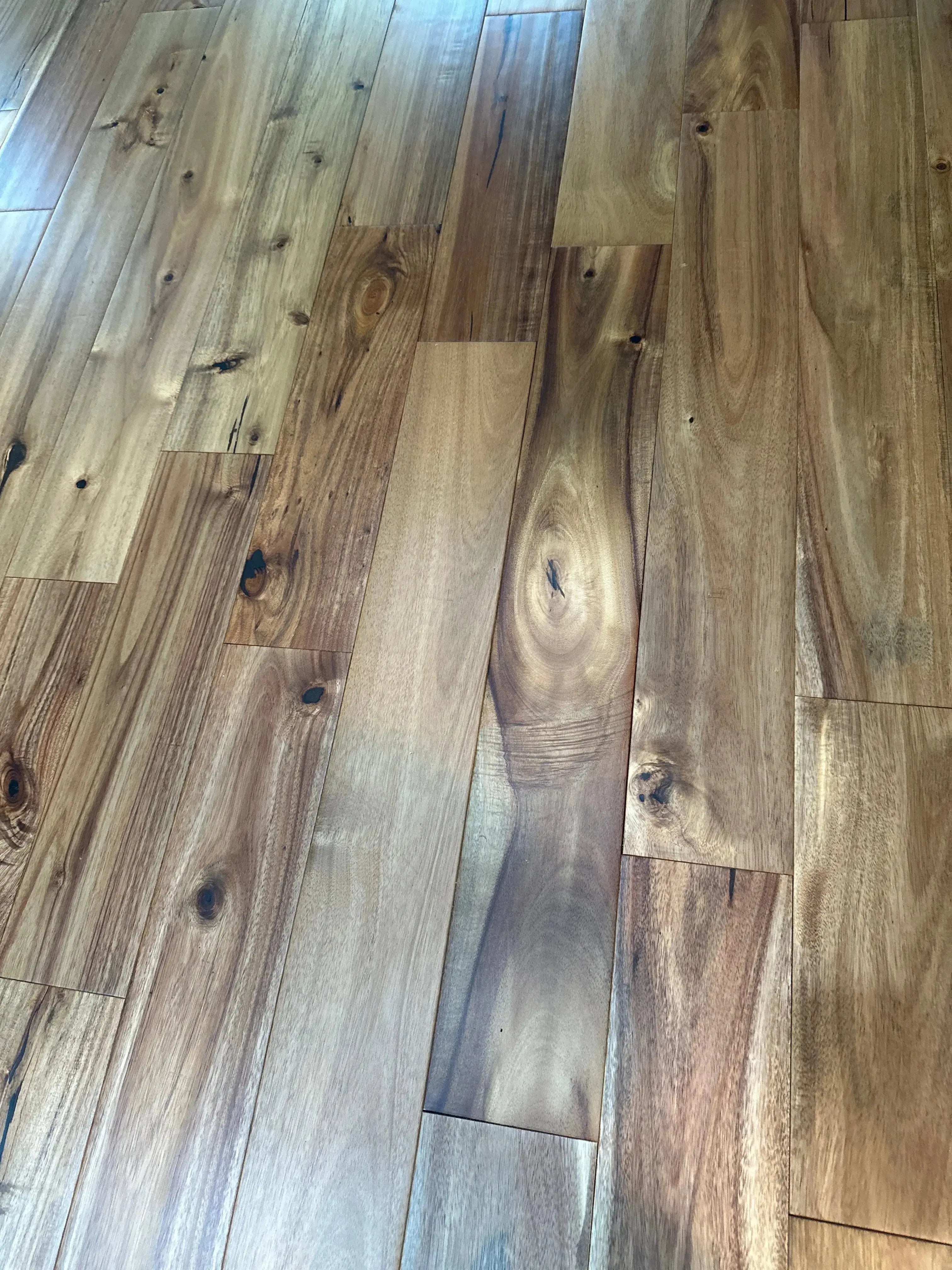 Hand Scraped Acacia Natural Hardwood Flooring | WeShipFloors