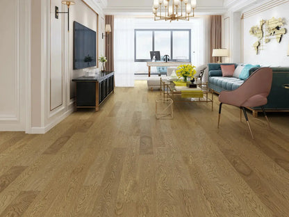 MSW49 Oak Champion 3/8 x 5" Wire Brushed Engineered Hardwood Flooring (33.08 sf/ctn) - Call for BEST Price MW floors