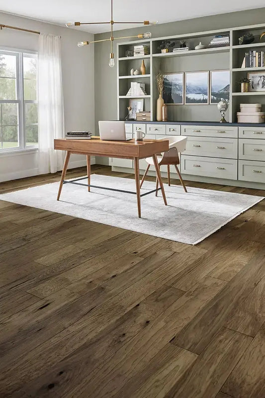 MVXL06BK1 Mannington Mountain View XL Bark 3/8 x 6.5" Handcrafted Engineered Hardwood Floor - Call for BEST Price Mannington
