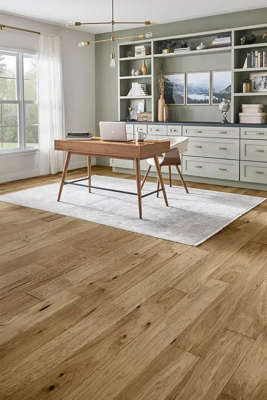MVXL06CHP1 Mannington Mountain View XL Champagne 3/8 x 6.5" Handcrafted Engineered Hardwood Floor - Call for BEST Price Mannington