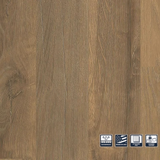 PTL04-348 Mohawk Resilient PVC-Free PureTech Plus Native Ridge Riverbank Oak Mohawk