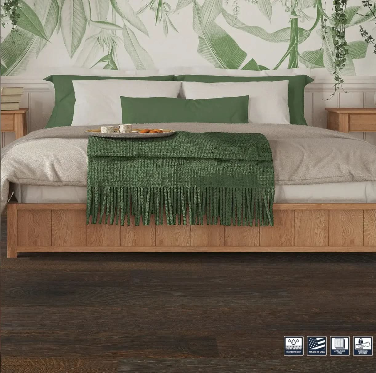PTL05-368 Mohawk Resilient PVC-Free PureTech Plus Ellenwood Forest Brown Oak Mohawk