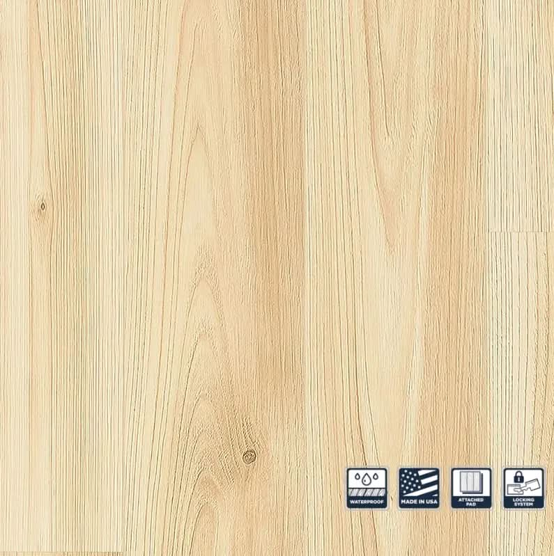 PTL05-423 Mohawk Resilient PVC-Free PureTech Plus Ellenwood Sand Chestnut Mohawk