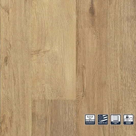 PTL05-468 Mohawk Resilient PVC-Free PureTech Plus Ellenwood Fallen Leaf Oak Mohawk