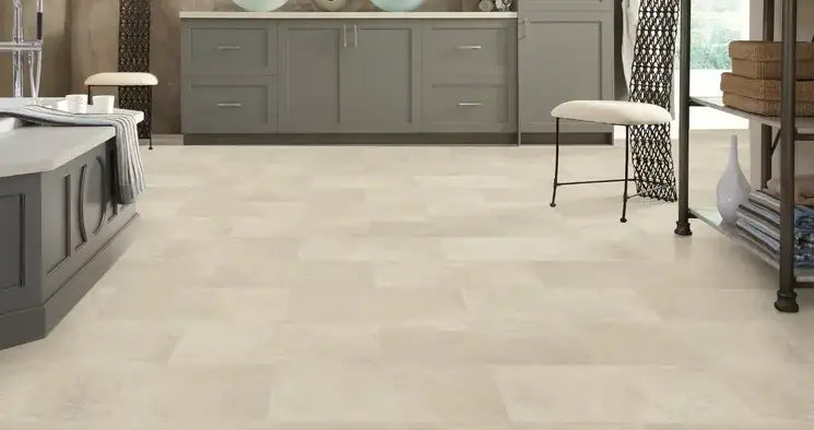 RGR021 Adura Rigid Meridian Stucco 5.5mm x 12" Vinyl Tile Flooring 24 sf/ctn Mannington