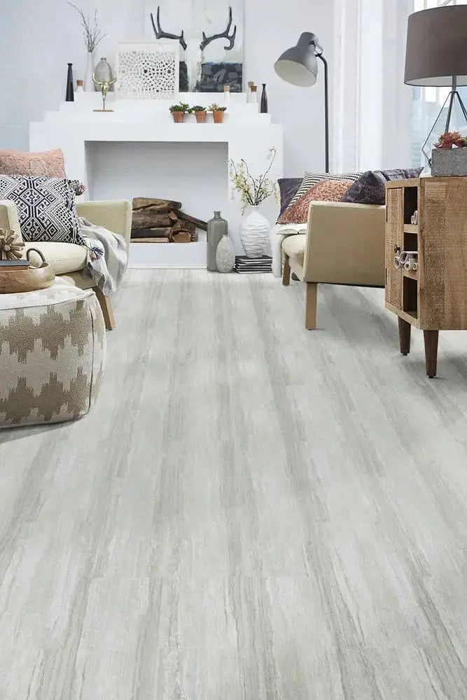 Adura Cascade Sea Mist Vinyl Tile Flooring Mannington