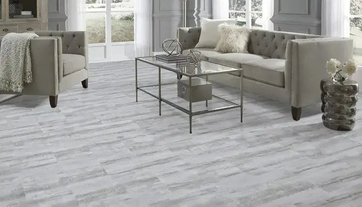RGR680 Adura Rigid Cape May White Cap 5.5mm x 12 x 24" Vinyl Tile Flooring 24 sf/ctn