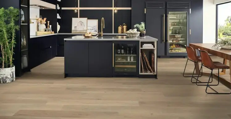 Regency Oak Polished Platinum Vinyl Plank Flooring | WeShipFloors