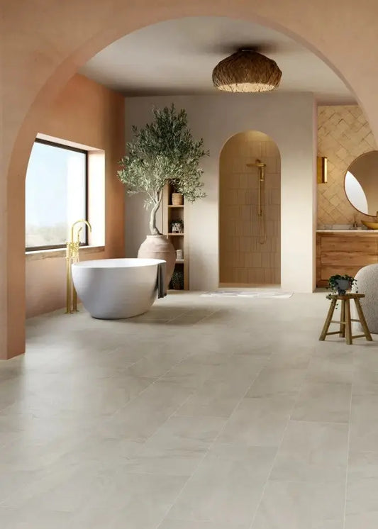 RRP481 Adura Rigid Dune Desert 5.5mm x 12 x 24" Vinyl Tile Flooring (24 sf/ctn) Mannington