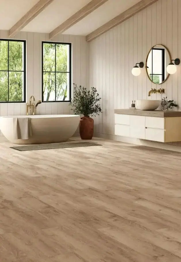 RSP102 Adura PRO Rigid Scandinavian Oak Natural 5mm x 7.1 x 48" Vinyl Plank Flooring (23.67 sf/ctn) Mannington