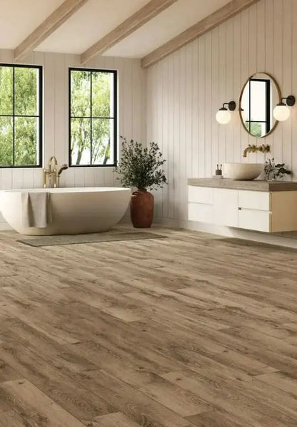 RSP104 Adura PRO Rigid Scandinavian Oak Pecan 5mm x 7.1 x 48" Vinyl Plank Flooring (23.67 sf/ctn) Mannington
