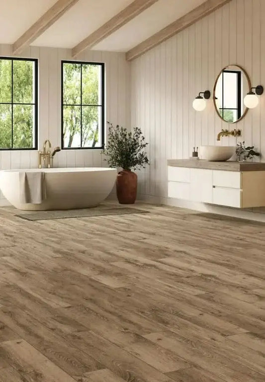 RSP104 Adura PRO Rigid Scandinavian Oak Pecan 5mm x 7.1 x 48" Vinyl Plank Flooring (23.67 sf/ctn) Mannington