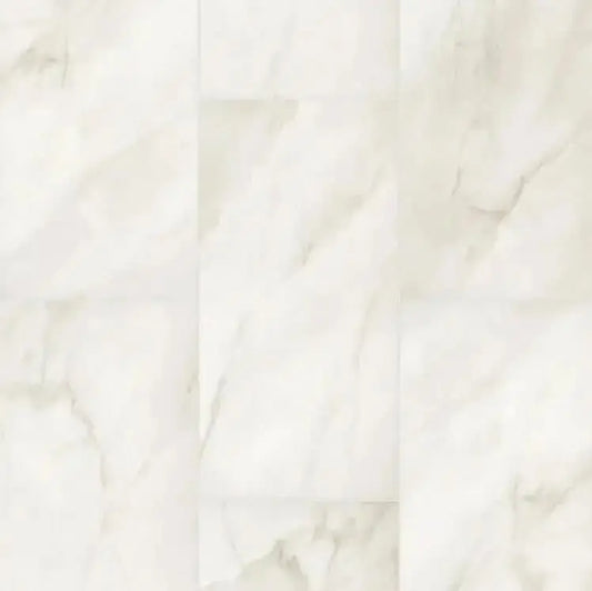 RSR105 Adura PRO Rigid Calacatta Ivory 5mm x 12 x 24" Vinyl Tile Flooring (20 sf/ctn) Mannington