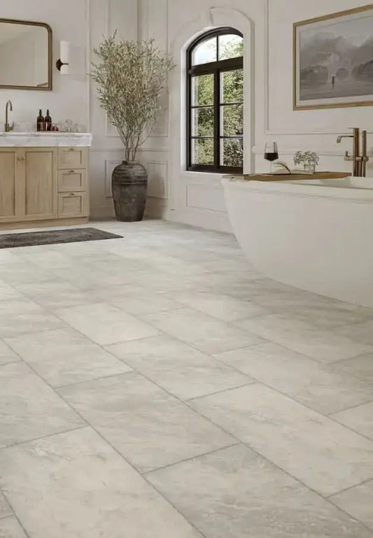 RTE500 Adura Rigid Basilica Granite 6.5mm x 12 x 24" Vinyl Tile Flooring (24.03 sf/ctn) Mannington