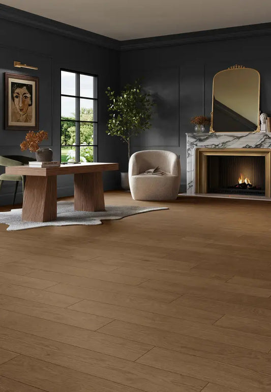 RVWK07TER1 Mannington Riverwalk Terra 3/8 x 6.5" Handcrafted Engineered Hardwood Floor - Call for BEST Price Mannington